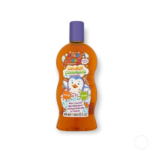 Picture of COLOUR CHANGING BUBBLE BATH ORANGE TO GREEN 300ML